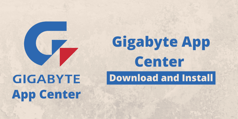 gigabyte app center download